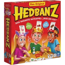Spin Master Hedbanz - das rasante Ratespiel für die ganze Familie, Partyspiel(Neuauflage mit tollem Spielmaterial)