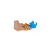 Spin Master Kinetic Sand - Hunde Häuschen, Spielsand(170 Gramm Sand)