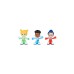 Spin Master Mighty Express Kinderfiguren 3er-Set, Spielfigur