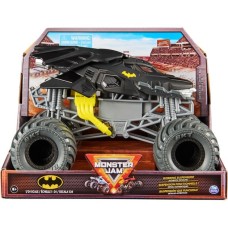 Spin Master Monster Jam - Offizieller Batmobile Monster Truck, Spielfahrzeug(Maßstab 1:24)