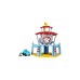 Spin Master Paw Patrol - Dino Hauptquartier, Spielgebäude(Inkl. Basis Fahrzeug, Rex Welpen-Figur)