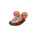 Spin Master Paw Patrol - Luftkissenboot mit Zuma-Figur, Spielfahrzeug(orange/schwarz)