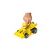 Spin Master Paw Patrol - Ready, Race, Rescue, Rubbles Race & Go Deluxe Basis Fahrzeug, Spielfahrzeug(mit Figur)