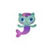 Spin Master Swimways - Gabby´s Dollhouse Schwimmfigur Meerkätzchen, Wasserspielzeug