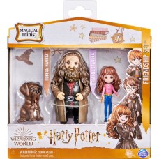 Spin Master Wizarding World Harry Potter - Hermine Granger und Rubeus Hagrid, Spielfigur(7,6 cm Sammelfiguren)