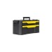 Stanley Rollende Werkstatt 3-in-1, Werkzeugwagen(schwarz/gelb, mit Trolley-Griff)