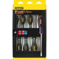 Stanley Schraubendreher-Set FatMax, 6-teilig(schwarz)