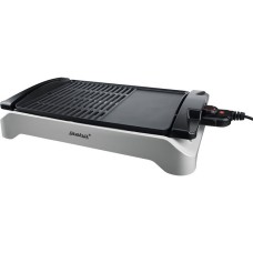 Steba BBQ-Tischgrill VG 101, Elektrogrill(schwarz/silber, 2.000 Watt)