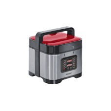 Steba Dampfdruck-Garer DD 1 ECO, Dampfgarer(rot/silber)