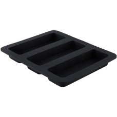 Steba Silikon-Formen AC 15, für Dörrautomat ED 5, Backform(schwarz, 2 Stück, für Müsli-Riegel)