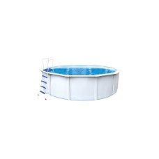 Steinbach Stahlwandpool Set Nuovo de Luxe II, Ø 460cm. H 120cm, Schwimmbad(Höhe 120cm)