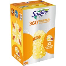 Swiffer Staubmagnet 360° Nachfülltücher, 5 Stück, Staubwischer(gelb)