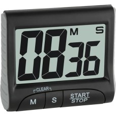 TFA Digitaler Timer und Stoppuhr, Timer/Küchenuhr(schwarz, Outlet)
