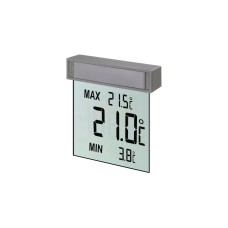 TFA Digitales Fensterthermometer VISION(silber/transparent)