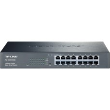 TP-Link TL-SG1016DE, Switch(schwarz, 1 HE)