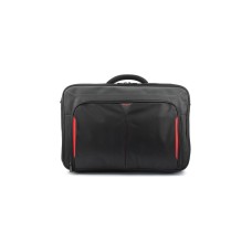 Targus Classic+ Clamshell Case, Notebooktasche(schwarz/rot, bis 45,7 cm (18"))