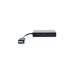 Targus USB 3.0 Hub mit Gigabit Ethernet, USB-Hub(schwarz)