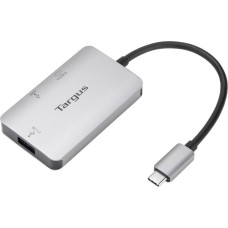 USB-A + USB-C Buchse + HDMI Buchse, USB-Hub(silber, PD, Laden mit bis zu 100 Watt)