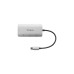 Targus USB-C Mult-Hub 2xUSB/-A und -C, USB-Hub(silber)