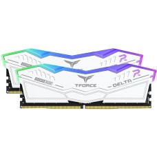 Team Group DIMM 32 GB DDR5-5200 (2x 16 GB) Dual-Kit, Arbeitsspeicher(weiß, FF4D532G5200HC40CDC01, Delta RGB, INTEL XMP)
