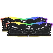 Team Group DIMM 32 GB DDR5-5600 (2x 16 GB) Dual-Kit, Arbeitsspeicher(schwarz, FF3D532G5600HC36BDC01, Delta RGB, INTEL XMP)