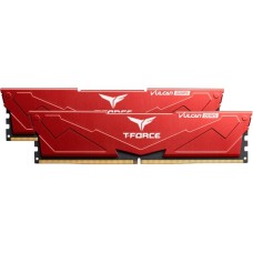 Team Group DIMM 32 GB DDR5-5600 (2x 16 GB) Dual-Kit, Arbeitsspeicher(rot, FLRD532G5600HC32DC01, VULCAN, INTEL XMP)