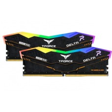 Team Group DIMM 32 GB DDR5-6000 (2x 16 GB) Dual-Kit, Arbeitsspeicher(schwarz, FF5D532G6000HC38ADC01, Delta TUF RGB, INTEL XMP)