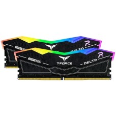 Team Group DIMM 48 GB DDR5-7600 (2x 24 GB) Dual-Kit, Arbeitsspeicher(schwarz, FF3D548G7600HC36EDC01, Delta RGB, INTEL XMP)
