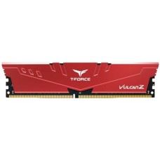 Team Group DIMM 8 GB DDR4-3600, Arbeitsspeicher(rot, TLZRD48G3600HC18J01, VULCAN Z, INTEL XMP)