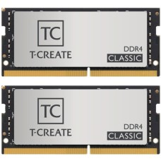 Team Group SO-DIMM 16 GB DDR4-3200 (2x 8 GB) Dual-Kit, Arbeitsspeicher(silber, TTCCD416G3200HC22DC-S01, T-CREATE CLASSIC )