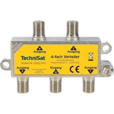 TechniSat 4-Wege Verteiler(silber)