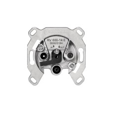 TechniSat Antennen-Dose TechniPro RV 600-14E, Anschlussdose(silber)