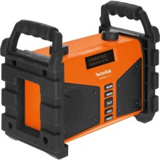 TechniSat DIGITRADIO 230 OD, Baustellenradio(orange/schwarz, Bluetooth, DAB+, UKW)