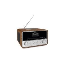 TechniSat DIGITRADIO 586, Internetradio(braun/silber, WLAN, Bluetooth, CD)