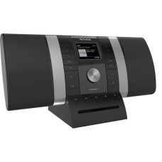 TechniSat MULTYRADIO 4.0, Internetradio(schwarz/silber, WLAN, Bluetooth, CD, Alexa)