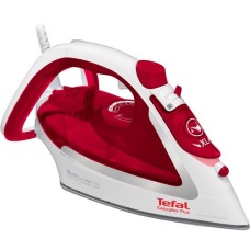 Tefal Easygliss Plus FV 5717, Dampfbügeleisen(weiß/rot)