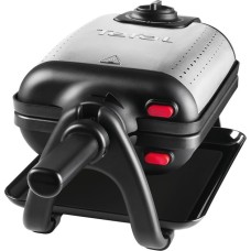 Tefal King Size Waffeleisen WM756D(schwarz/silber, 1.200 Watt)