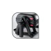 Tefal King Size Waffeleisen WM756D(schwarz/silber, 1.200 Watt)
