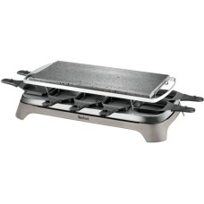 Tefal Raclette-Grill Pierrade PR457B(grau/schwarz, 1.350 Watt, für 10 Personen)