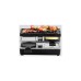 Tefal Raclette-Grill Plug&Share RE2308(schwarz/silber, 400 Watt, für 2 Personen, erweiterbar)