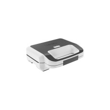 Tefal Snack XL SW7011, Sandwichmaker(weiß/grau, 850 Watt, mit 2 Platten-Sets)