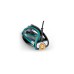 Tefal Ultimate Pure FV 9844, Dampfbügeleisen(schwarz/türkis)