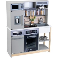 Theo Klein Miele Family Holz-Küche, Spielküche(grau)