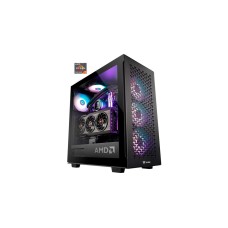 Thermaltake AMD Elite Edition, Gaming-PC(schwarz/transparent, Windows 11 Home 64-Bit)