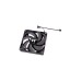 Thermaltake CT140 PC Cooling Fan, Gehäuselüfter(schwarz, 2er Pack)