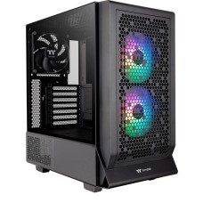 Thermaltake Ceres 330 TG ARGB , Tower-Gehäuse(schwarz, Tempered Glass)