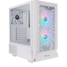 Thermaltake Ceres 330 TG ARGB , Tower-Gehäuse(weiß, Tempered Glass)