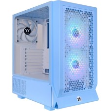 Thermaltake Ceres 330 TG ARGB , Tower-Gehäuse(hellblau, Tempered Glass)