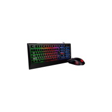 Thermaltake Challenger Combo RGB, Desktop-Set(schwarz, DE-Layout, Rubberdome)