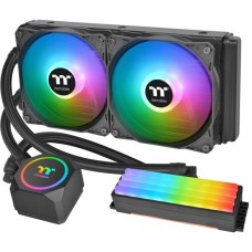 Thermaltake Floe RC240 CPU & Memory AIO Liquid Cooler 240mm, Wasserkühlung(schwarz)